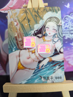 Nezuko | Demon Slayer | SSS-05 | VSS | Sexy Anime Waifu Card - Image 1