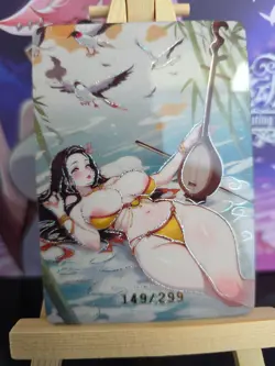 Nezuko | Demon Slayer | SSS-05 | VSS | Sexy Anime Waifu Card - Image 2