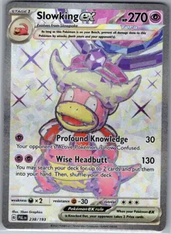Slowking ex 238/193 SV02: Paldea Evolved - Pokemon Card - NM - Image 1