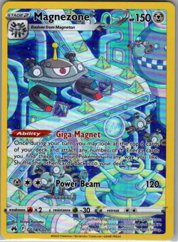 Magnezone GG18/GG70 SWSH: Crown Zenith: Galarian Gallery - Pokemon Card - NM - Image 1