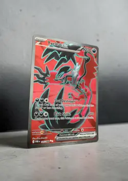 Yveltal EX 105/108 XY Evolutions Full Art Ultra Rare Holo Pokemon Card NM 2016 - Image 3