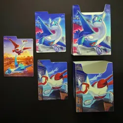 Pokemon Card Game Double Deck Case Latias Latios Assist Center Store Limited - Image 5