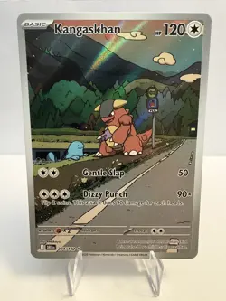 Kangaskhan Illustration Rare 204/182 Destined Rivals Pokemon TCG Card Near Mint - Image 1