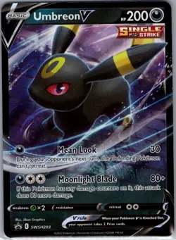 Umbreon V - SWSH203 SWSH: Sword & Shield Promo Cards - Pokemon Card - NM - Image 1