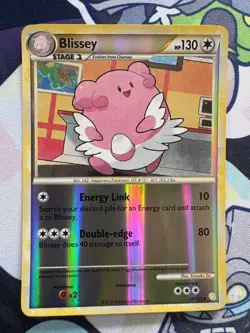 Blissey 36/123 Reverse Holo HGSS HeatGold & SoulSilver Pokemon TCG Card 2010 NM - Image 1