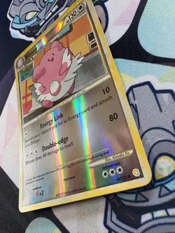 Blissey 36/123 Reverse Holo HGSS HeatGold & SoulSilver Pokemon TCG Card 2010 NM - Image 3
