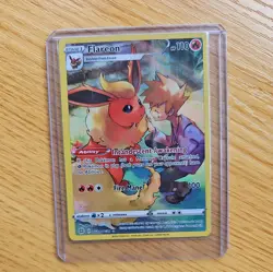 Pokemon Card FLAREON TG01/TG30 Brilliant Stars FULL ART - Image 1