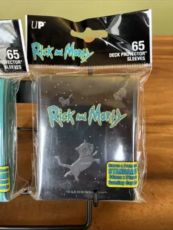 Set of 2 Ultra-Pro Rick and Morty 65 Card Protector Sleeves - Canadian Seller - Image 3