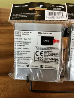 Set of 2 Ultra-Pro Rick and Morty 65 Card Protector Sleeves - Canadian Seller - Image 5
