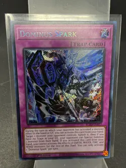 Dominus Spark BLZD-EN077 Blazing Dominion 1st Edition Secret Rare YuGiOh! - Image 1