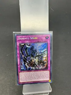 Dominus Spark BLZD-EN077 Blazing Dominion 1st Edition Secret Rare YuGiOh! - Image 2
