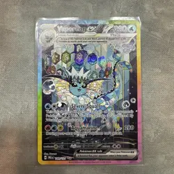 Vaporeon ex 149/131 SIR Special Illustration Rare Prismatic Evolutions English - Image 1