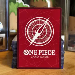 Bandai One Piece Card Game Luffy & Ace Leader ST30-001 Foil Red English - Image 4