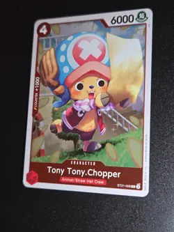 ST21-008 Tony Tony.Chopper : Common Foil English One Piece TCG Card : ST21: - Image 1