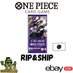 [LIVE] [Rip&Ship] One Piece TCG Booster Pack Busta OP10 OP-10 - JP JAP - Image 1