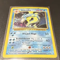 Wizards of the Coast Gyarados 6/102 Base Set 1999 Unlimited Holo Rare 100 HP - Image 3