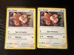Pokemon Eevee Promo SWSH: Sword & Shield Promo Cards SWSH042 NM - Image 1