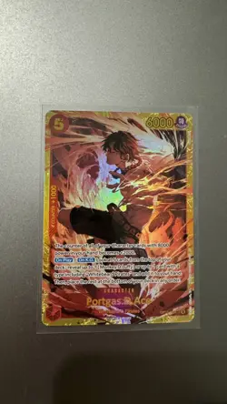 Portgas D Ace - OP16-118 - The Time Of Battle - ONE PIECE Card - English - Image 1