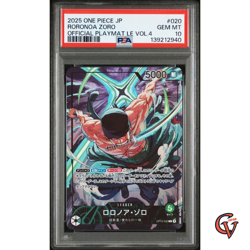 PSA 10 Zoro OP12-020 Championship L Promo Parallel One Piece Card Limited - Image 1