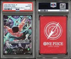 PSA 10 Zoro OP12-020 Championship L Promo Parallel One Piece Card Limited - Image 4