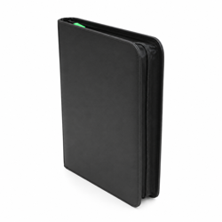 9 Pocket Black Zip Side Loading Binder Album Holds 360 Cards Pokemon MTG TCG - Image 1