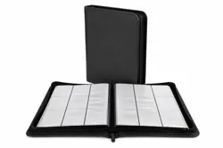 9 Pocket Black Zip Side Loading Binder Album Holds 360 Cards Pokemon MTG TCG - Image 2