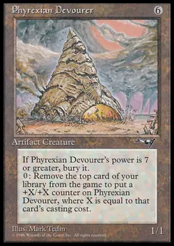 MTG PHYREXIAN DEVOURER ENGLISH EXC - DIVORATORE DI PHYREXIA - AL - MAGIC - Image 1