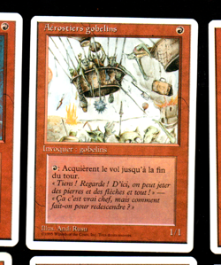 MRM FR/VF ACrostiers gobelins - Goblin Balloon Brigade MTG magic 4ED - Image 1