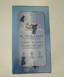 Topps Chrome® Sapphire UEFA Club Competitions 2025/26 Hobby Box FACTORY SEALED ✅ - Image 3