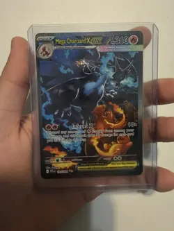 Nintendo Pokemon TCG Mega Charizard EX 125/106 Flashfire Holo Ultra Rare - Image 1