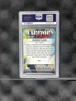2024-25 Bowman Chrome - X-fractor Cooper Flagg #WP-7 Warriors Of The Paint - Image 4