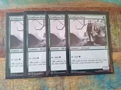 MTG Fyndhorn Elves Playset Commander Masters 4 x NM Condition - Image 1