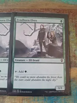 MTG Fyndhorn Elves Playset Commander Masters 4 x NM Condition - Image 2