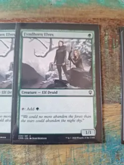 MTG Fyndhorn Elves Playset Commander Masters 4 x NM Condition - Image 3