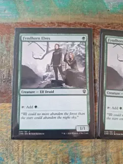 MTG Fyndhorn Elves Playset Commander Masters 4 x NM Condition - Image 5
