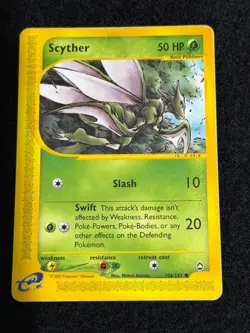 Scyther (106) Common Aquapolis 106/147 LP - Image 1