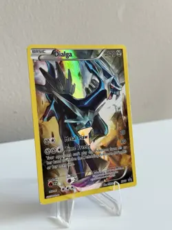 2013 Pokemon TCG • Dialga (Full Art Promo) XY Black Star Promos • XY77 LP - Image 3