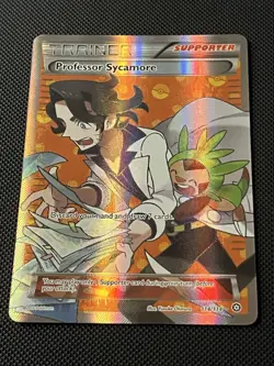 Pokemon Professor Sycamore Full Art - XY Steam Siege 114/114 | 2016 | NM/M - Image 1