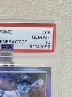 🔥🔥 2023 Topps Chrome Max Fried FrozenFractor PSA 10!! POP 1!! 🔥🔥 - Image 2