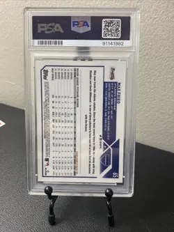 🔥🔥 2023 Topps Chrome Max Fried FrozenFractor PSA 10!! POP 1!! 🔥🔥 - Image 4