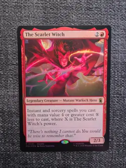 Magic The Gathering - Marvel Super Heroes - The Scarlet Witch (Promo) - 0431 - Image 1
