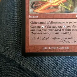 BRAND X1 MAGIC Mtg URZA'S SAGA EXCELLENT (EX) 1996 MNM - Image 5