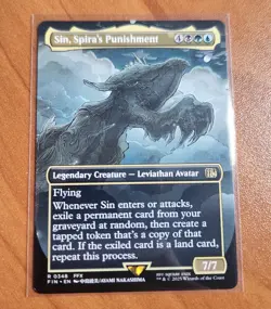 Magic MTG Final Fantasy Sin, Spira's Punishment (Borderless) FIN 0348 Rare - Image 1
