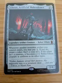MTG Ultron, Artificial Malevolence 0252 Marvel Super Heroes M/NM Free UK P&P - Image 1