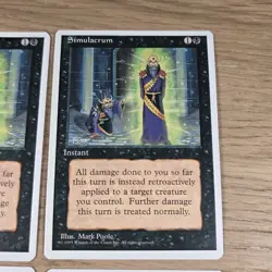 MTG Playset 4x Simulacrum (4th Edition/Black/U) - Playset - Image 4