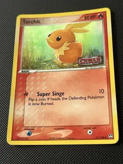 Pokemon Torchic Reverse Holo Stamped - EX Power Keepers 67/108 | 2007 | LP - Image 1