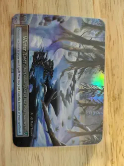 Winter River - FOIL BOX TOPPER - Sorcery Contested Realm - Alpha Edition - Image 1