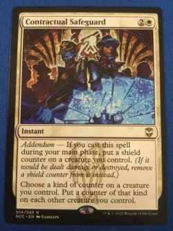 Contractual Safeguard Commander: Streets of New Capenna - NM - Image 1