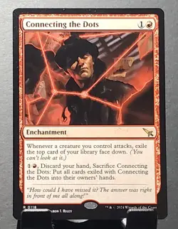 2024 MTG 118 CONNECTING THE DOTS Rare Murders at Karlov Manor⚔NM/MT - Image 1