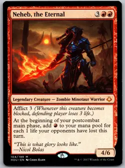 Neheb, the Eternal 104 Mythic Hour of Devastation Magic: The Gathering LP - Image 1